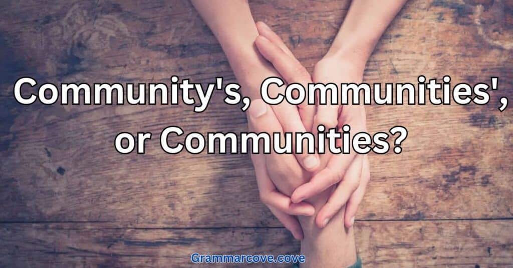 community’s