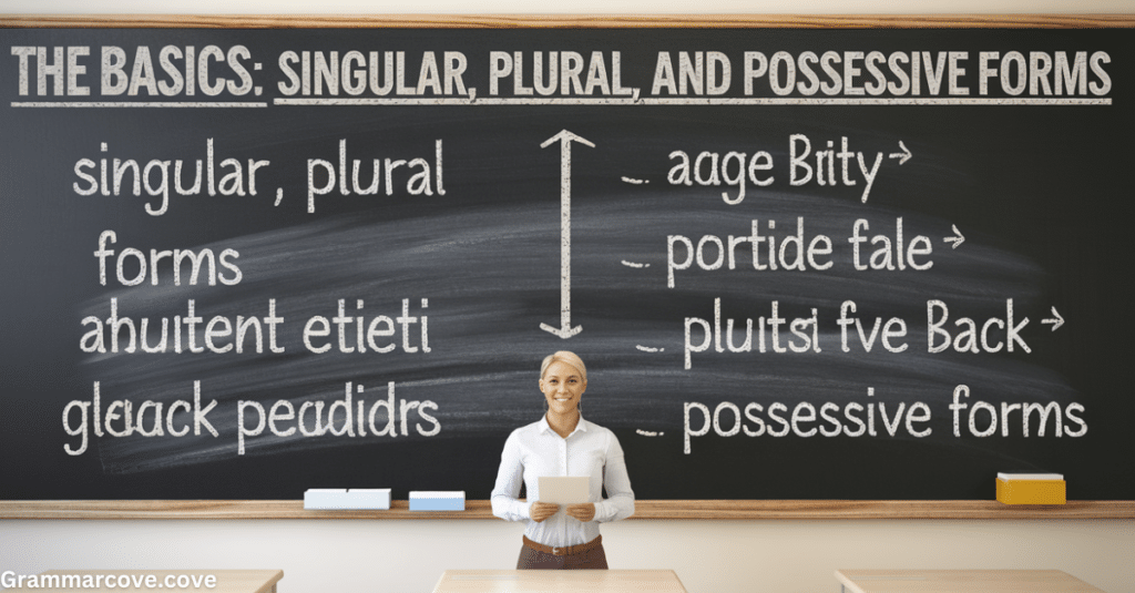 The Basics: Singular, Plural, and Possessive Forms