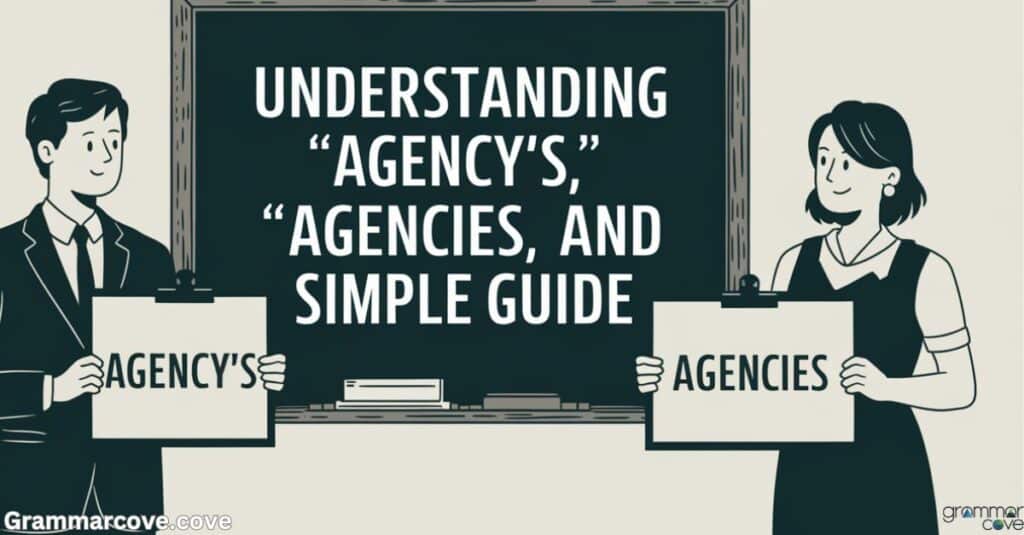 Understanding Agency’s, Agencies’, and Agencies A Simple Guide