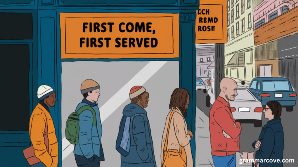 10 Other Ways to Say "First Come, First Served" (with Examples)