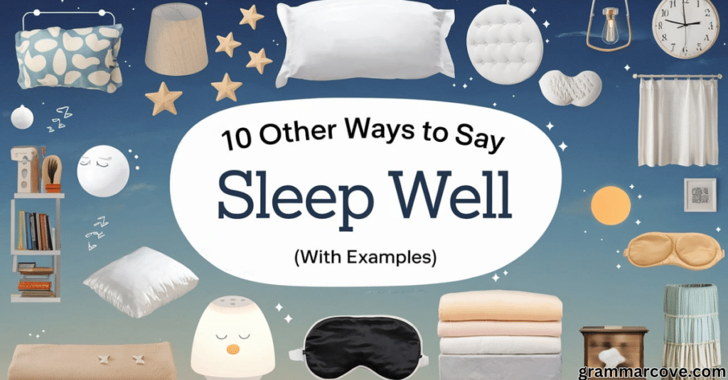 10 Other Ways to Say "Sleep Well" (With Examples)