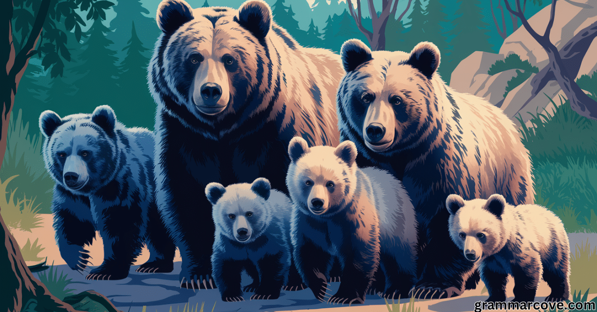 What is the  "collective-nouns-for-bears"