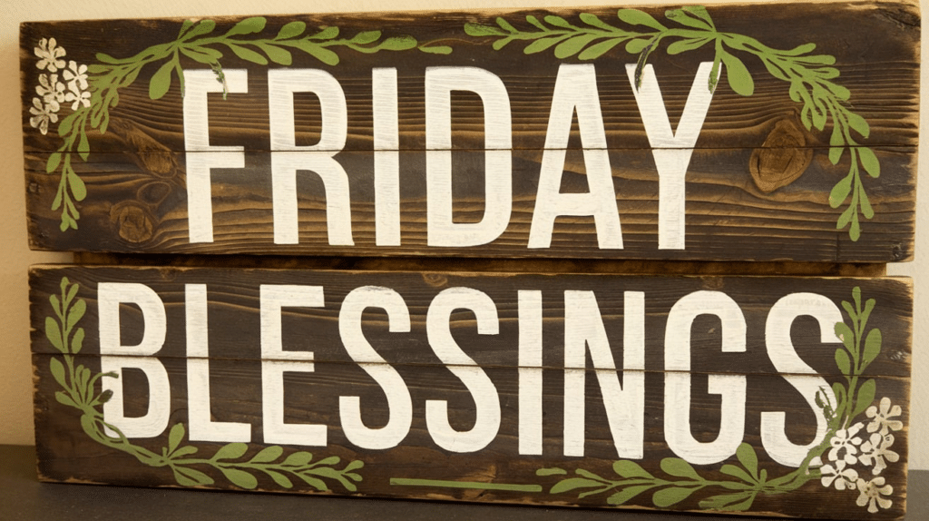 Friday Blessings