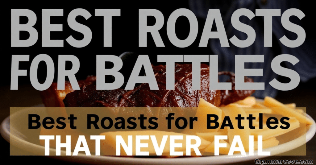 Best Roasts for Battles That Never Fail