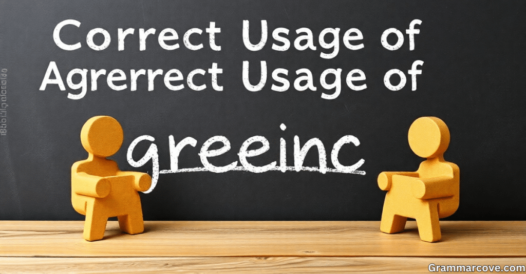 Correct Usage of Agreeance and Agreement