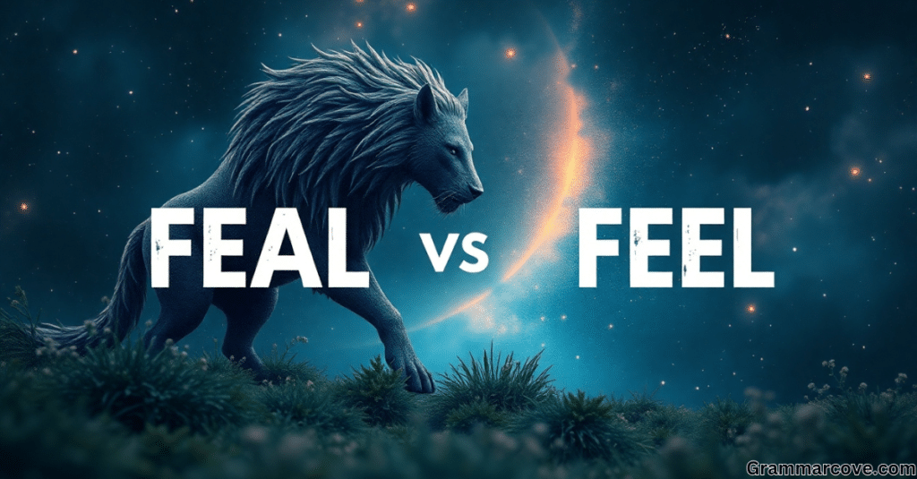 Feal vs Feel Meaning