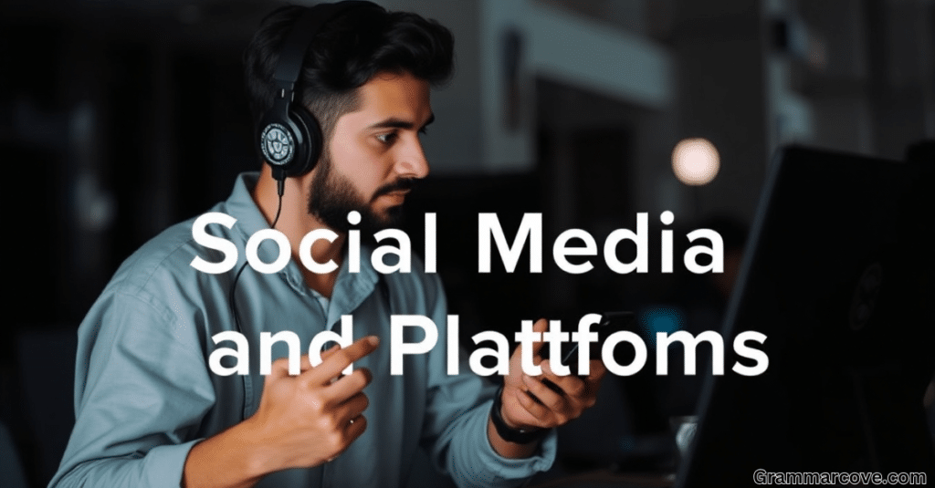 HY in Social Media and Texting Platforms