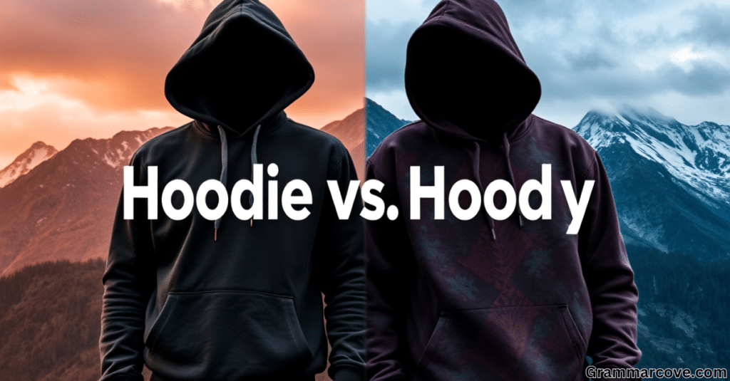 Hoodie vs. Hoody in Different Regions