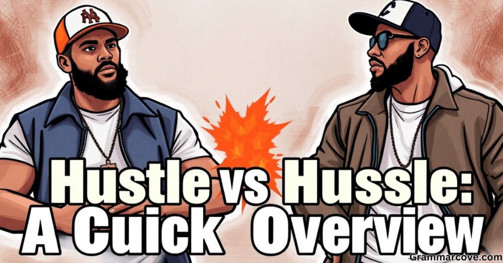 Hustle vs Hussle: A Quick Overview