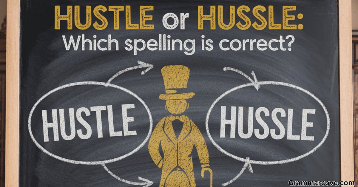 Hustle or Hussle Which Spelling is Correct