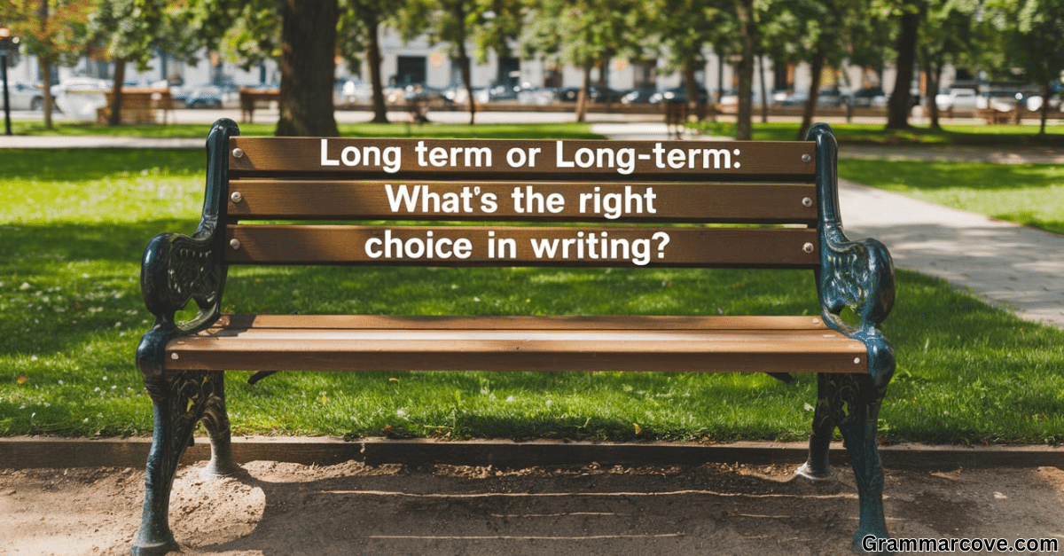 Long Term or Long-Term What’s the Right Choice in Writing