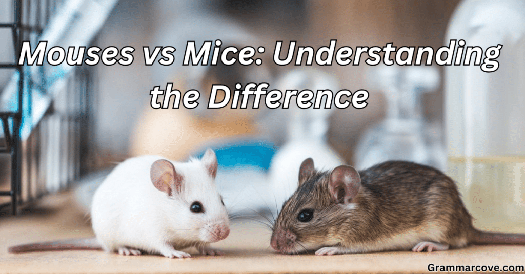 Mouses vs Mice: Understanding the Difference