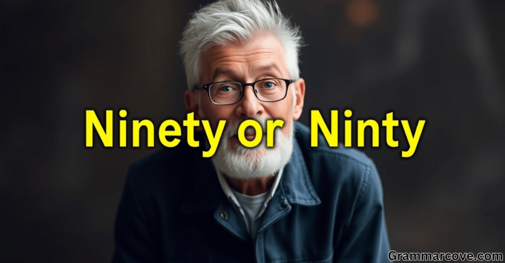 Ninety or Ninty: Which Is the Correct Spelling?