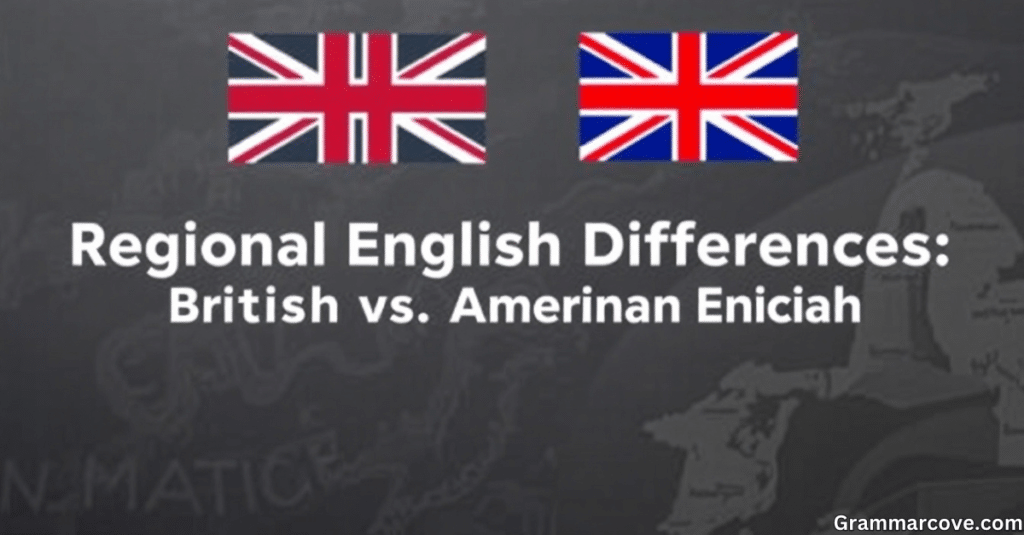 Regional English Differences: British vs American English