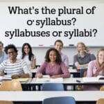 Syllabuses vs. Syllabi (1)