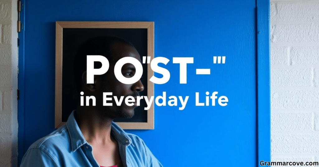 Using "Post-" in Everyday Life