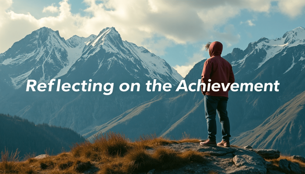 Reflecting on the Achievement