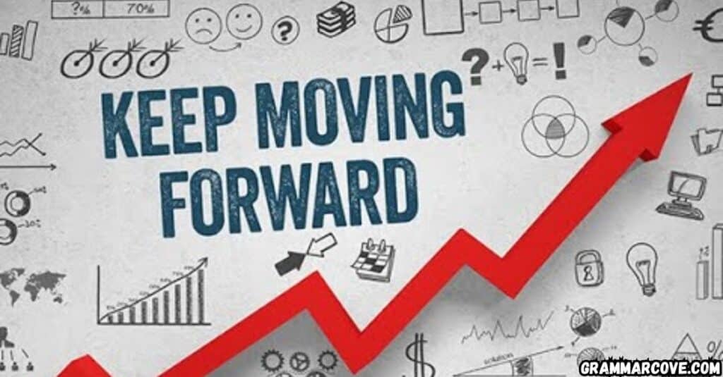 "Moving Forward" vs "Moving Forwards"